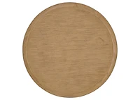 Jayman Round Side Table -Cava Sesame