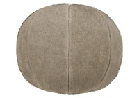 Tia Faux Fur Round Pillow Mushroom