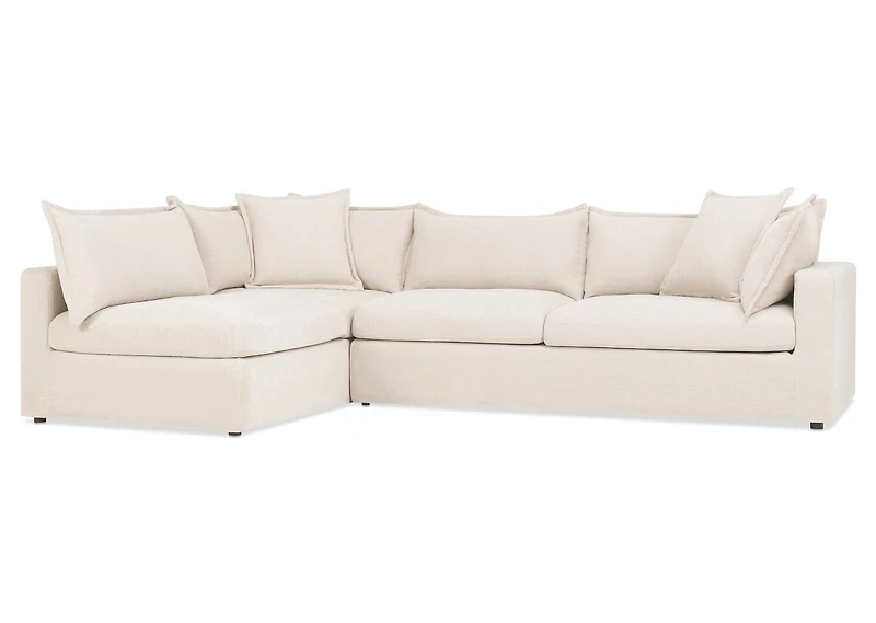 Eloise Sectional LCF -Nile Cream