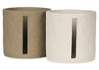Foley Candle Holder Brown