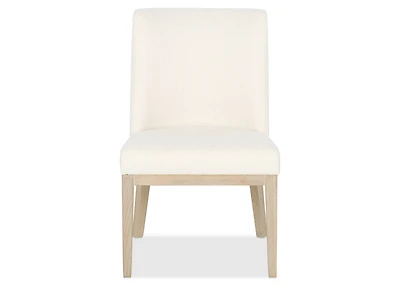 Ryan Dining Chair -Charlotte Ivory/Salt