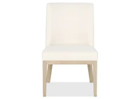 Ryan Dining Chair -Charlotte Ivory/Salt