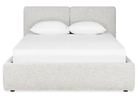 Ewan Storage Bed -Yuri Oyster, QUEEN