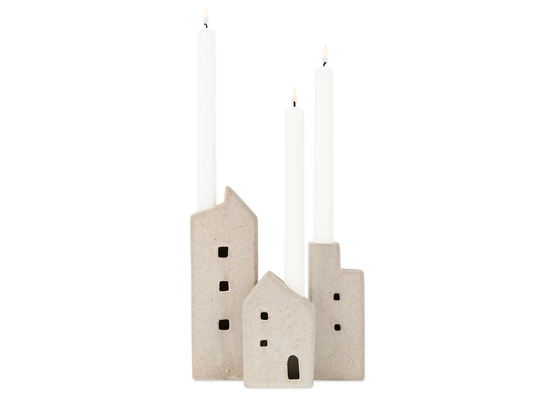 Casa Candle Holder Small Fawn