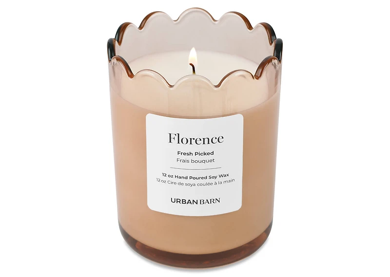 Florence Candle Pink