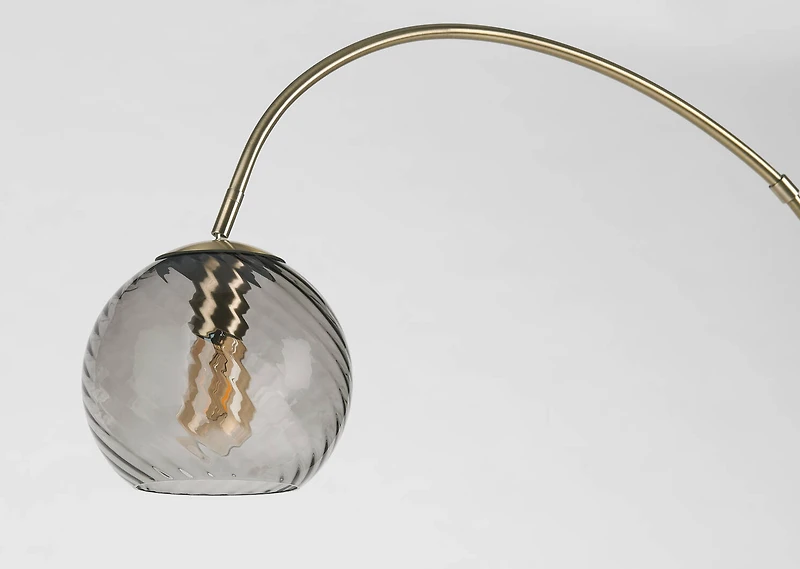 Rhea Floor Lamp Brass