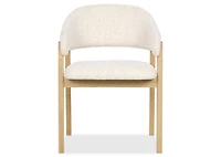 Adiliah Dining Chair -Meeno Ivory