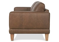 Carson Leather Sofa -Wes Rum