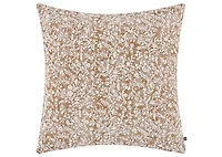 Hayley Pillow 20x20 Toffee/Ivory