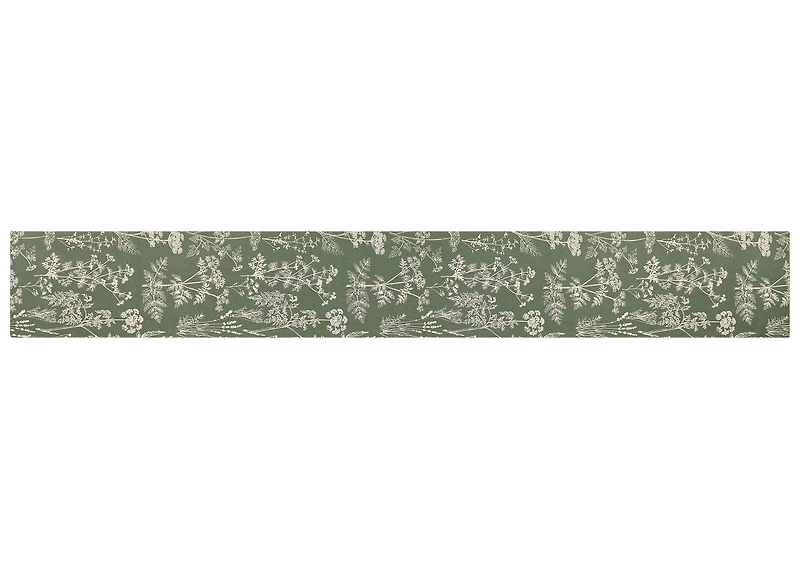 Garden Table Runner Green/Natural
