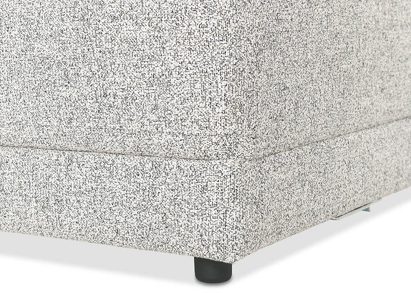 Mila Armless Chair Module -Sela Grey