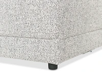Mila Armless Chair Module -Sela Grey