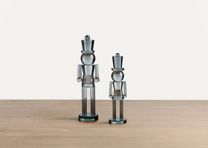 Barnes Nutcracker Tall Grey