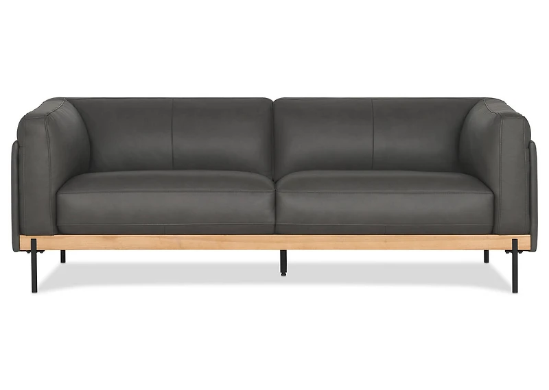 Vincent Leather Sofa -Kai Sedona