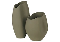 Summit Vase Tall Green