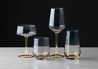 Abie HB Glass Amber/Grey