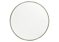 Erika Wall Mirror Round Brass