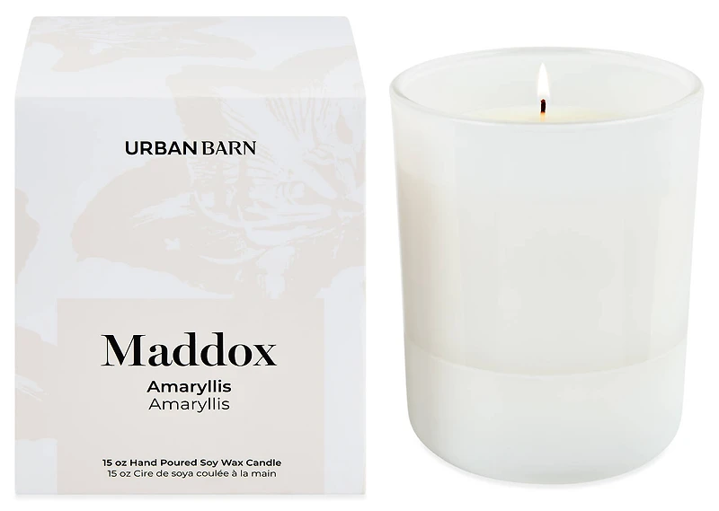 Maddox Candle Amaryllis