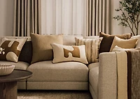 Mila Armless Chair Module -Sela Salt