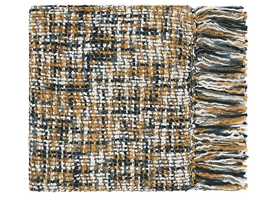 Betina Throw Ivory/Harvest