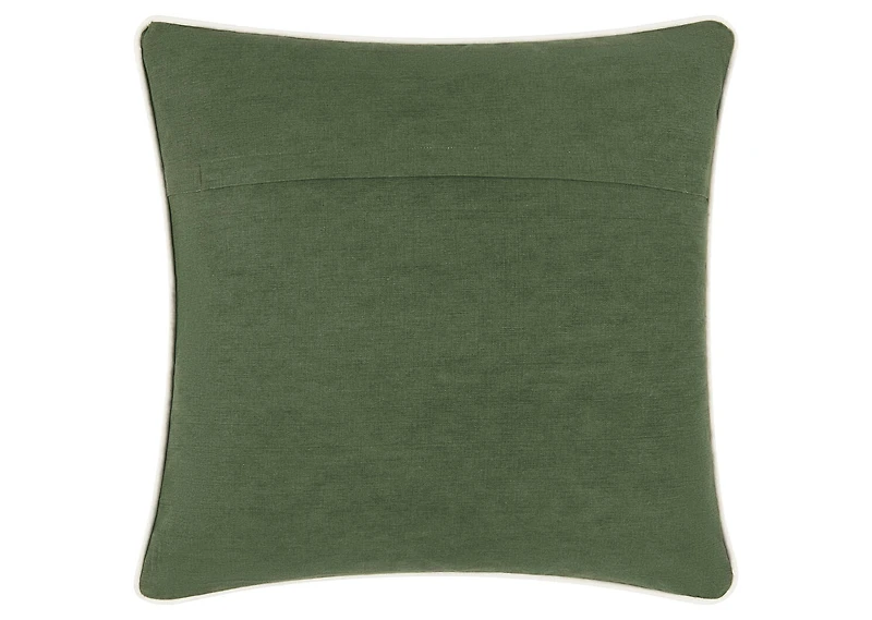 Myrtos Outdoor Pillow 21x21 Green