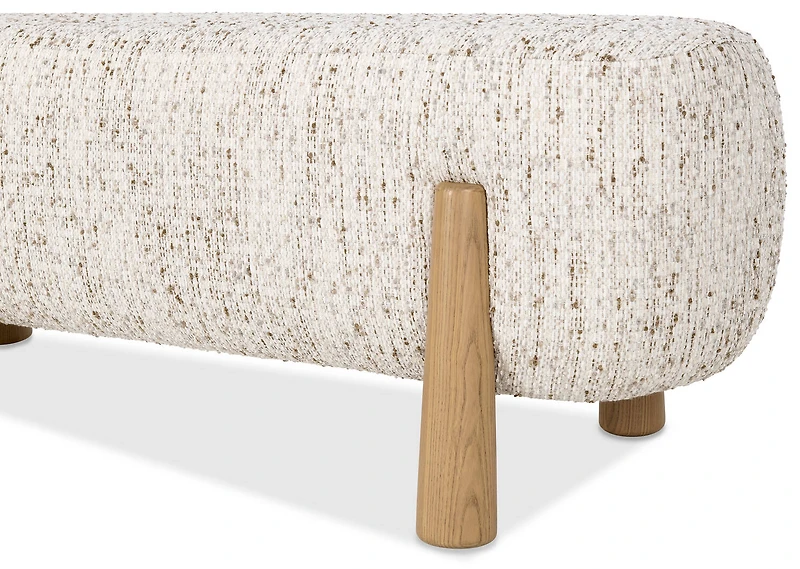 Harmon Bench -Sia Cream