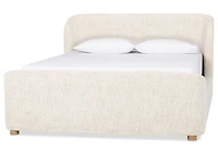 Gabi Bed -Pascal Cream, QUEEN
