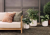 Kora Planter Medium White