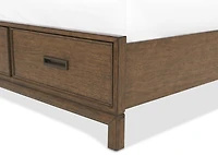 Wickham St Bed -Arwin Br/Yala Tan