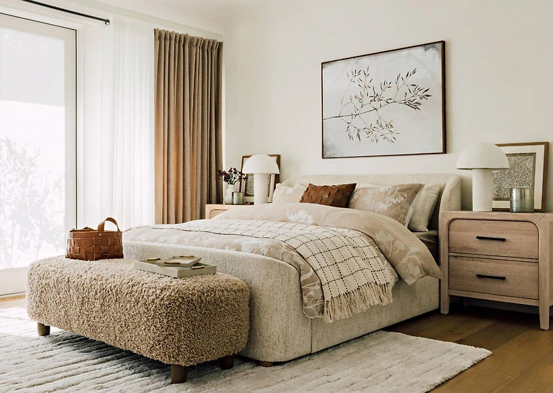 Gabi Bed -Pascal Cream