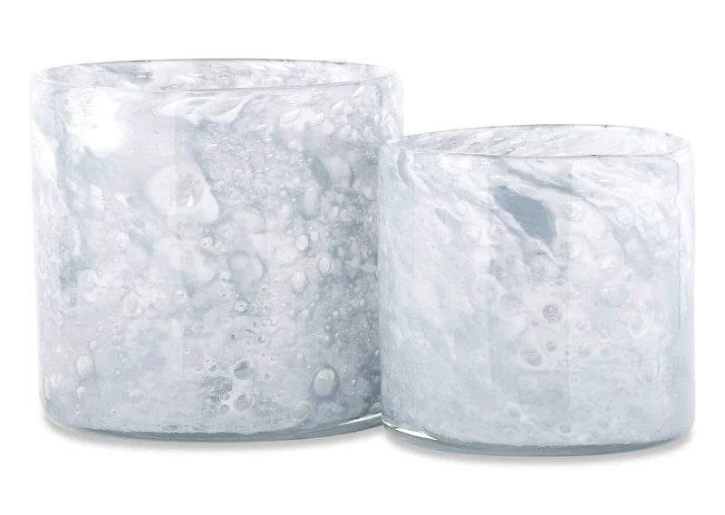 Roz Candle Holder Small Blue