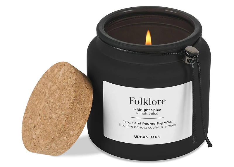 Folklore Candle Black