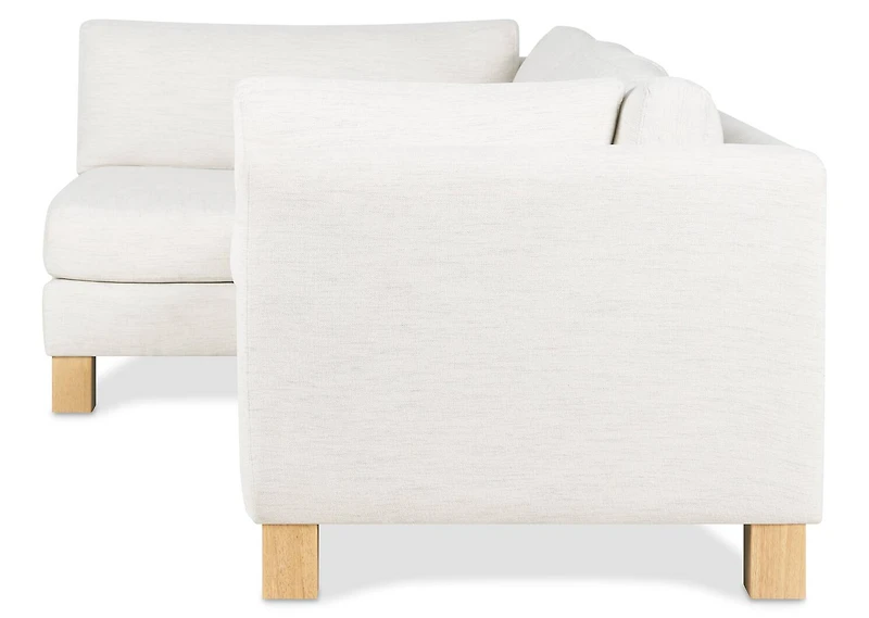Gillian Sectional -Ashford Cream, LCF