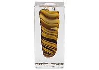 Lior Candle Holder Medium Brown