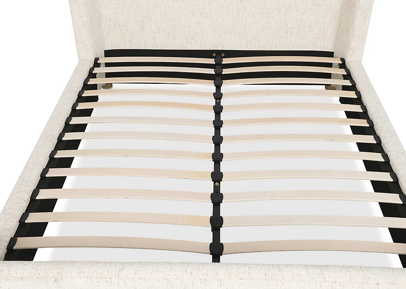 Gabi Bed -Pascal Cream, QUEEN