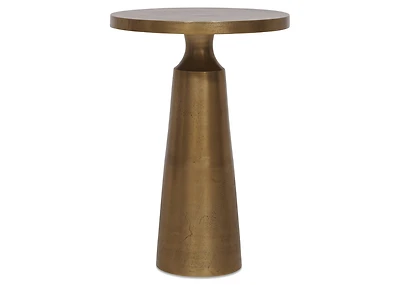 Gershwin Accent Table -Brass