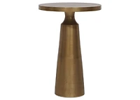 Gershwin Accent Table -Brass
