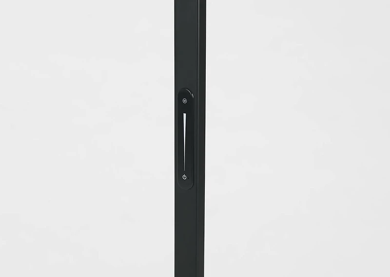 Tyne LED Arc Floor Lamp Black