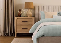 Elara Cotton Duvet Set King Blue
