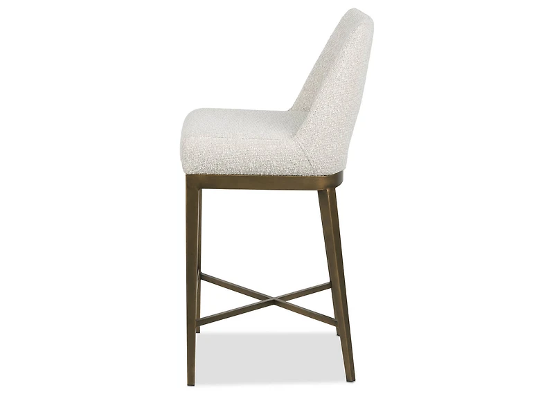 Alba Counter Stool -York Platinum