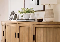 Gaia Candle Brown/Ivory