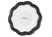 Lilla Scallop Frame 4x4 Round Black