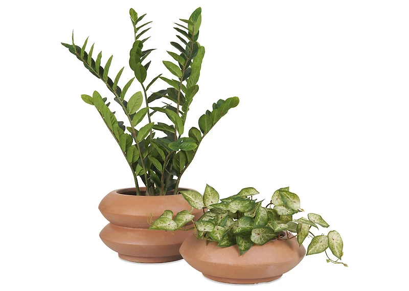 Adela Planter Small Caramel