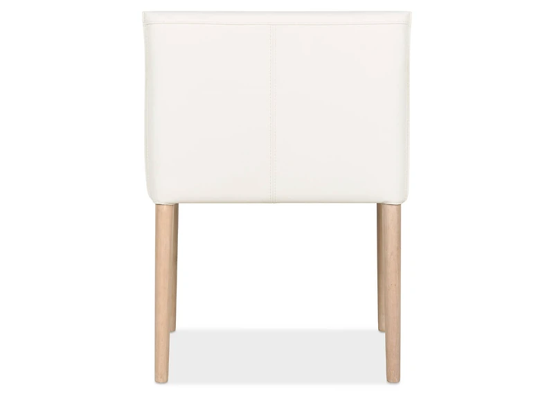 Marciona Lthr Arm Dining Chair -Forega W