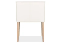 Marciona Lthr Arm Dining Chair -Forega W