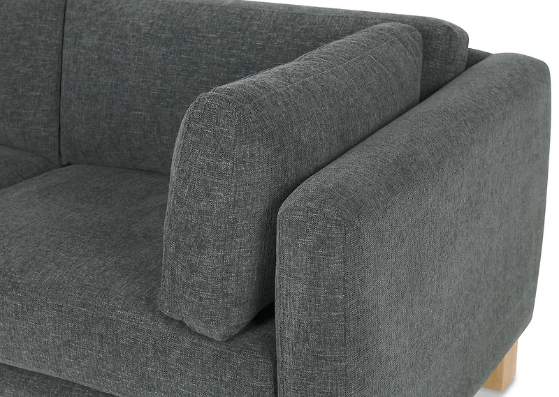 Gillian Sofa -Ashford Charcoal