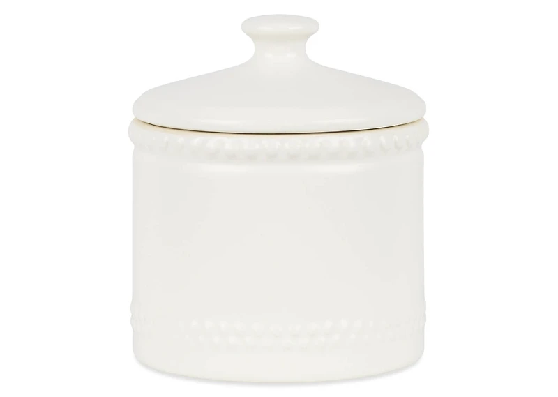 Brindley Canister Small White