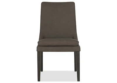 Maurizio Lthr Dining Chair -Torino Mocha