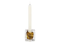 Lior Candle Holder Small Brown