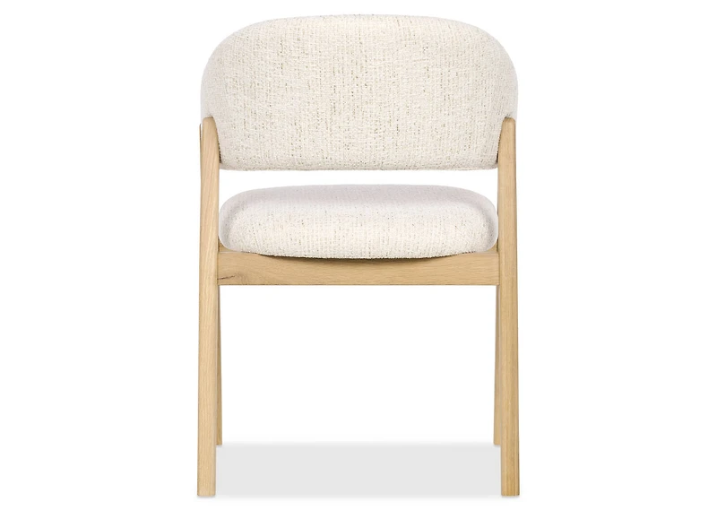 Adiliah Dining Chair -Meeno Ivory